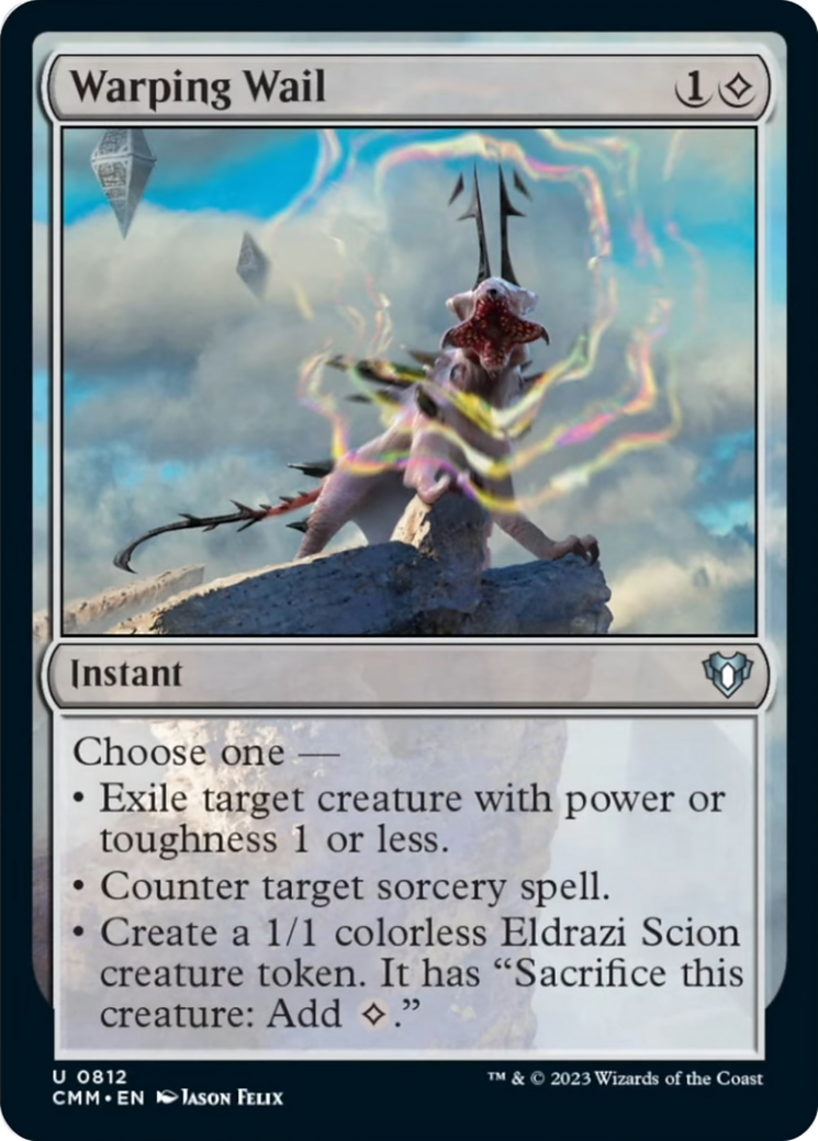 Warping Wail [Commander Masters] | Good Games Morley