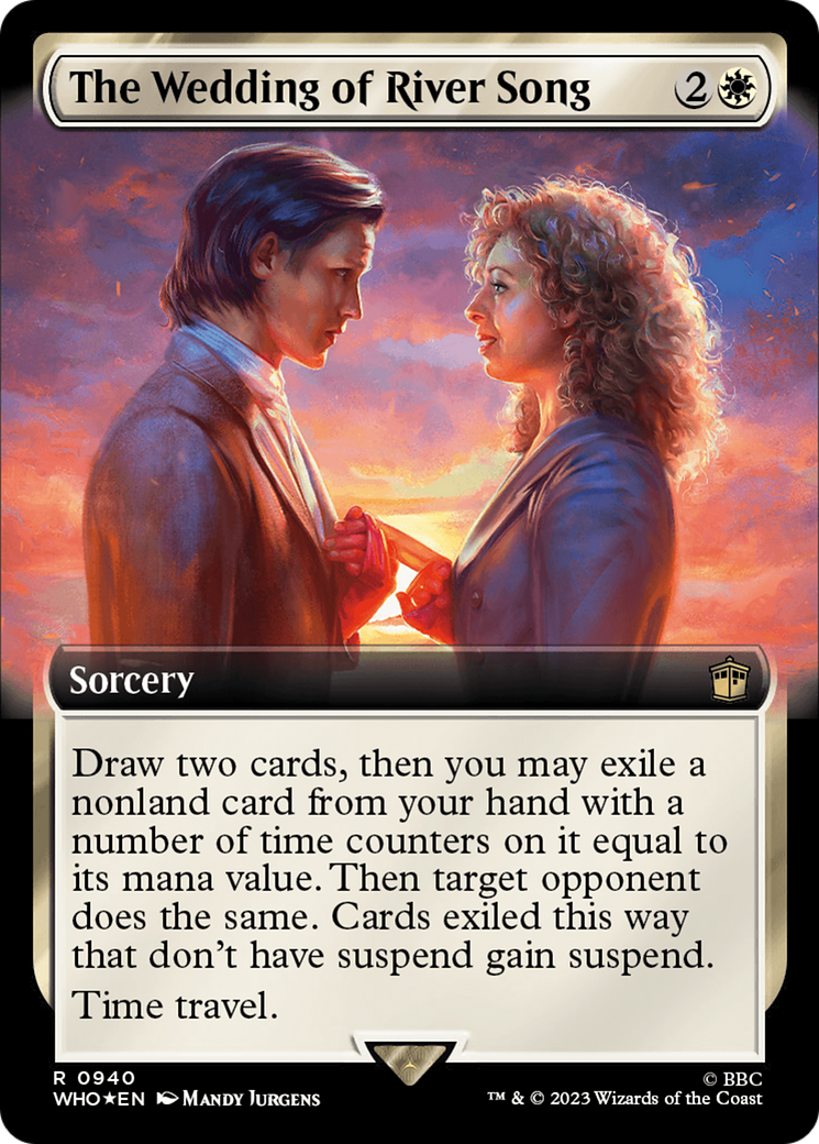 The Wedding of River Song (Extended Art) (Surge Foil) [Doctor Who] | Good Games Morley