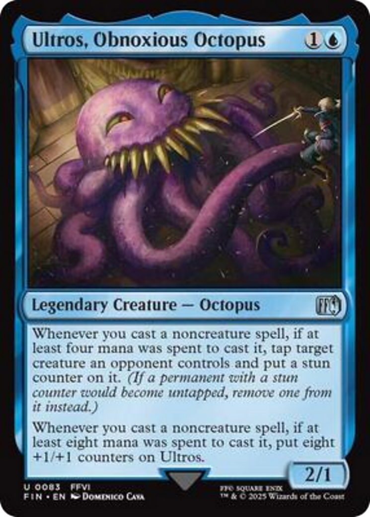 Ultros, Obnoxious Octopus [FINAL FANTASY] | Good Games Morley