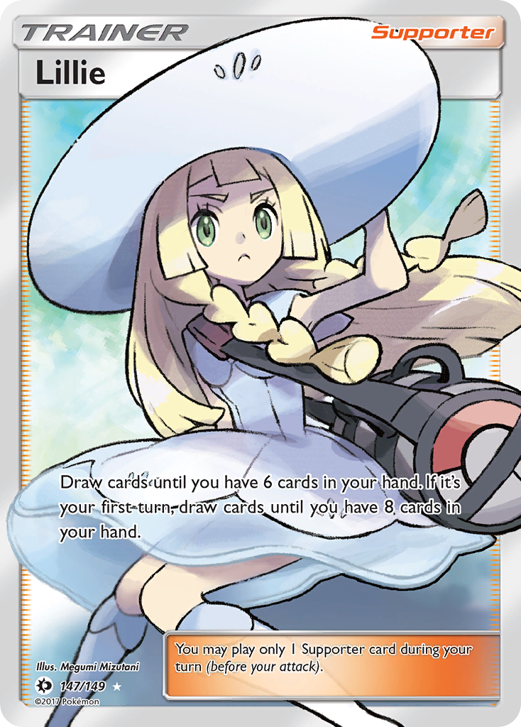 Lillie (147/149) [Sun & Moon: Base Set] | Good Games Morley