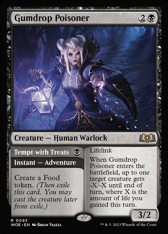 Gumdrop Poisoner // Tempt with Treats 93/276 (Wilds of Eldraine)  | Good Games Morley