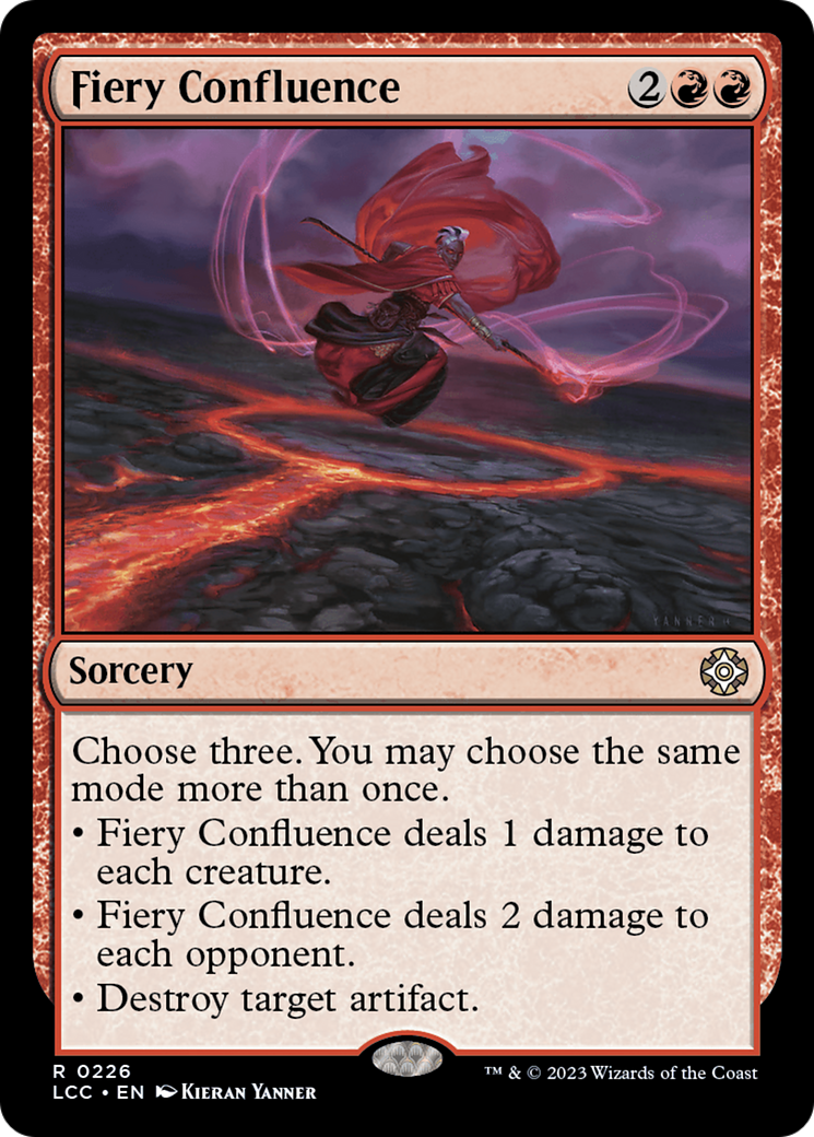 Fiery Confluence [The Lost Caverns of Ixalan Commander] | Good Games Morley