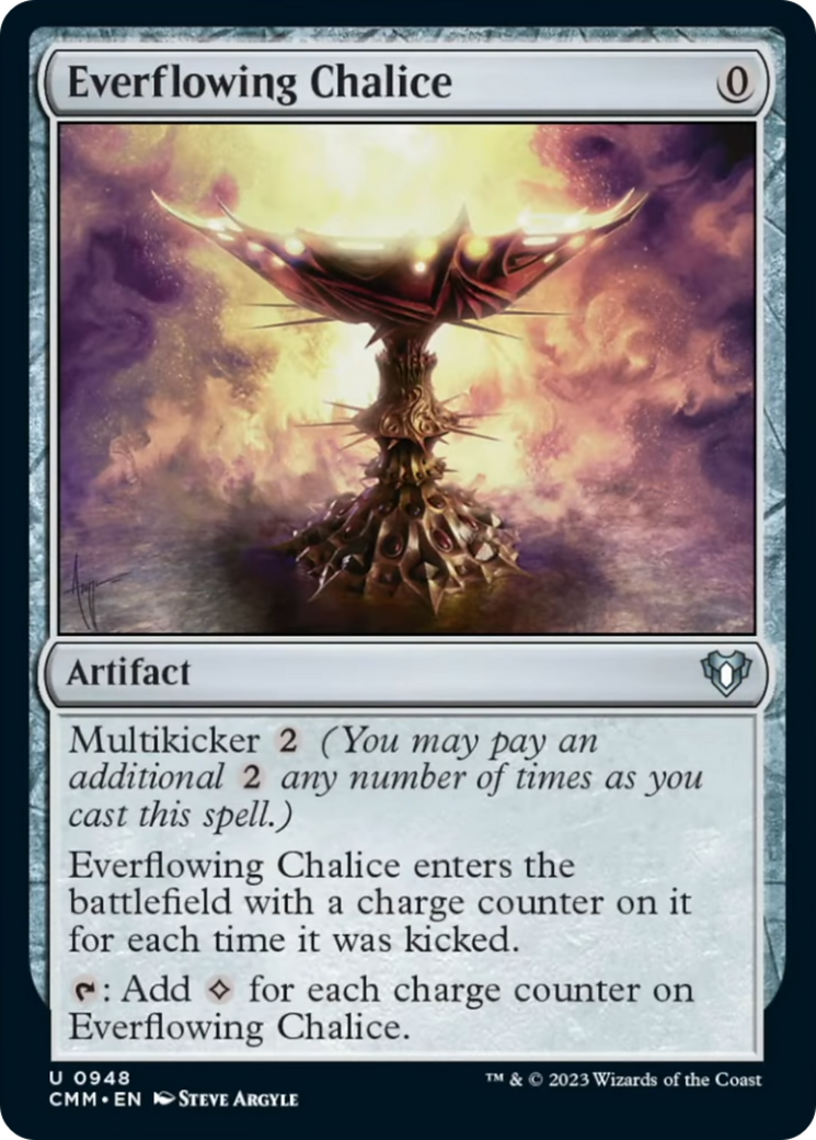 Everflowing Chalice [Commander Masters] | Good Games Morley