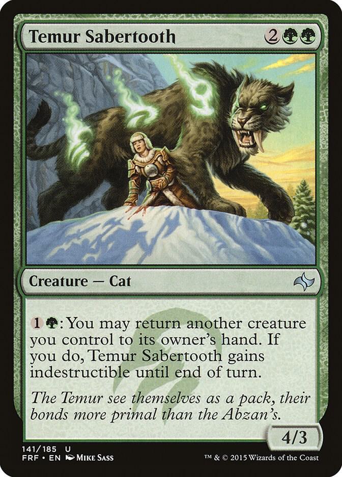 Temur Sabertooth 141 (Fate Reforged)  | Good Games Morley