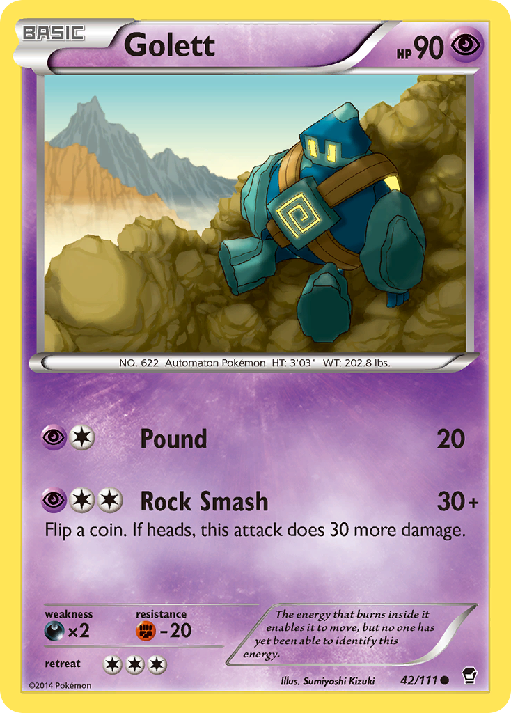 Golett (42/111) [XY: Furious Fists] | Good Games Morley
