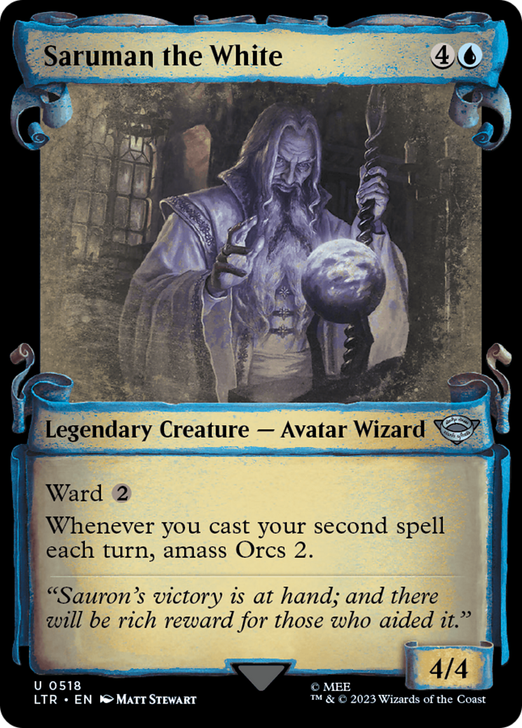Saruman the White [The Lord of the Rings: Tales of Middle-Earth Showcase Scrolls] | Good Games Morley