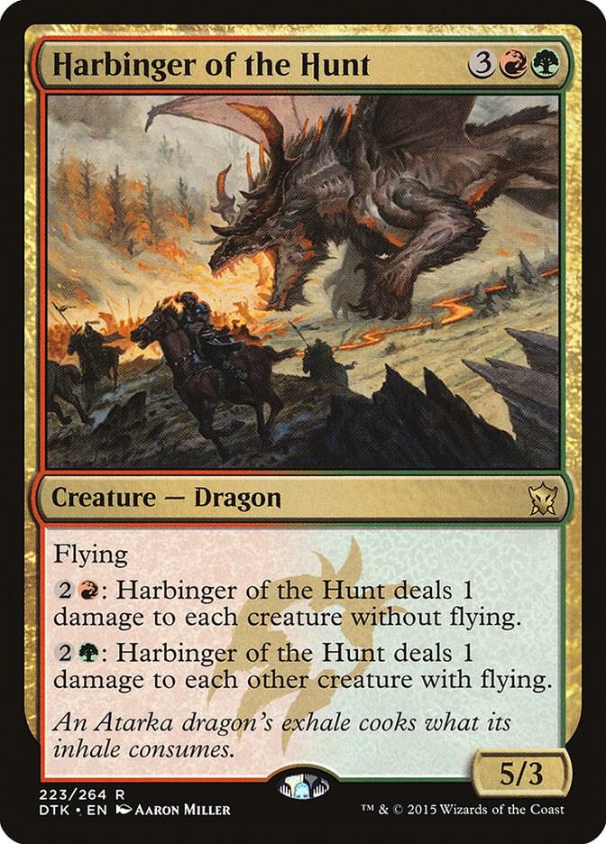 Harbinger of the Hunt 223/264 (Dragons of Tarkir)  - Foil | Good Games Morley