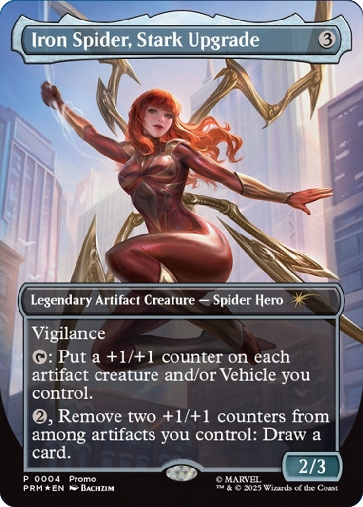 Iron Spider, Stark Upgrade (Borderless) [Media Promos] | Good Games Morley
