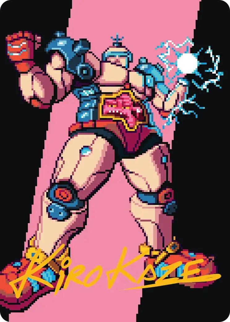 Krang, the All-Powerful Art Card (Gold-Stamped Signature) [Teenage Mutant Ninja Turtles Art Series] | Good Games Morley