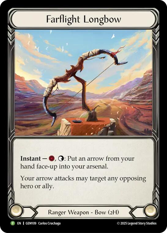 Farflight Longbow [GEM109] (GEM Pack 4)  Cold Foil | Good Games Morley