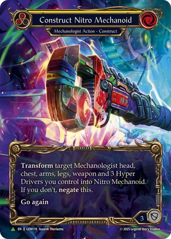 Construct Nitro Mechanoid [GEM119] (GEM Pack 4) | Good Games Morley