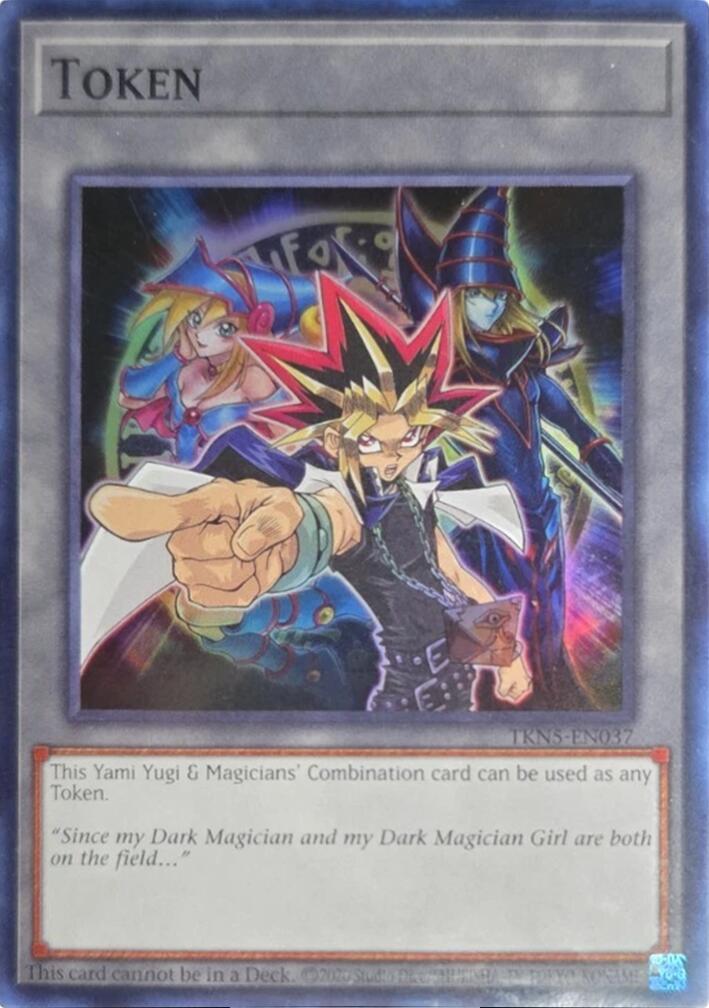 Token: Yami Yugi & Magicians Combination [TKN4-EN037] Super Rare | Good Games Morley