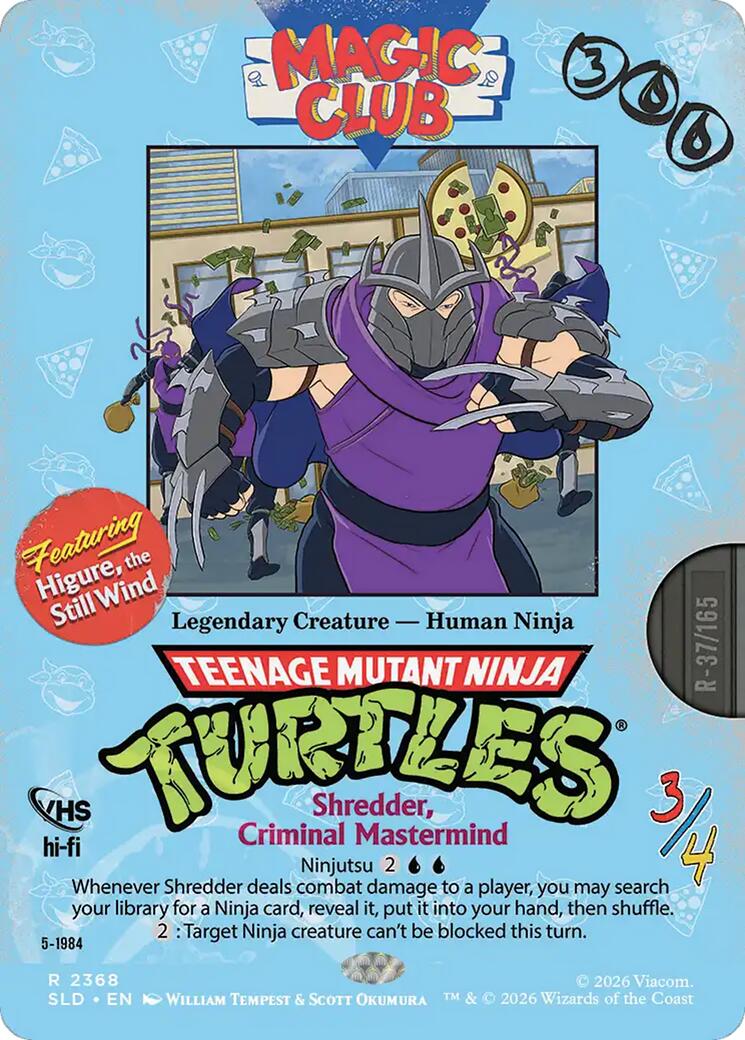Shredder, Criminal Mastermind - Higure, the Still Wind [Secret Lair Drop Series] | Good Games Morley
