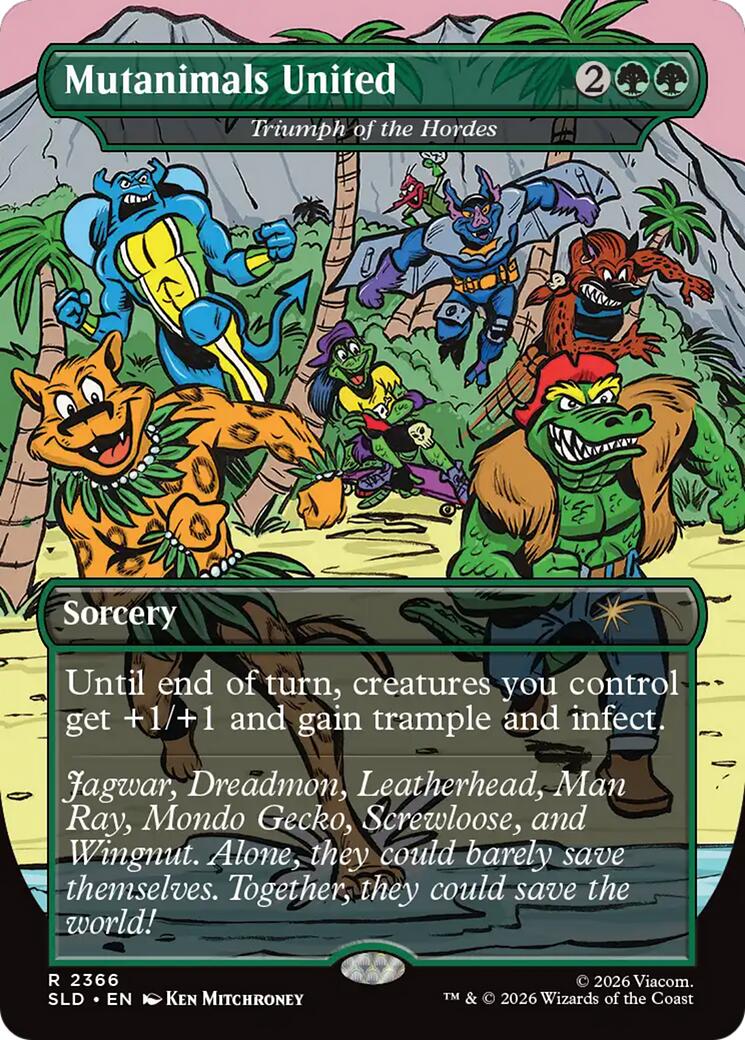 Mutanimals United - Triumph of the Hordes [Secret Lair Drop Series] | Good Games Morley
