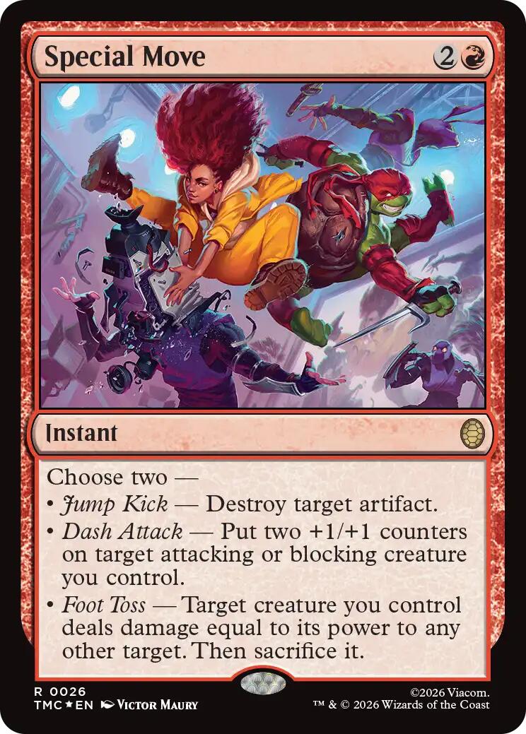 Special Move (Surge Foil) [Teenage Mutant Ninja Turtles Commander] | Good Games Morley