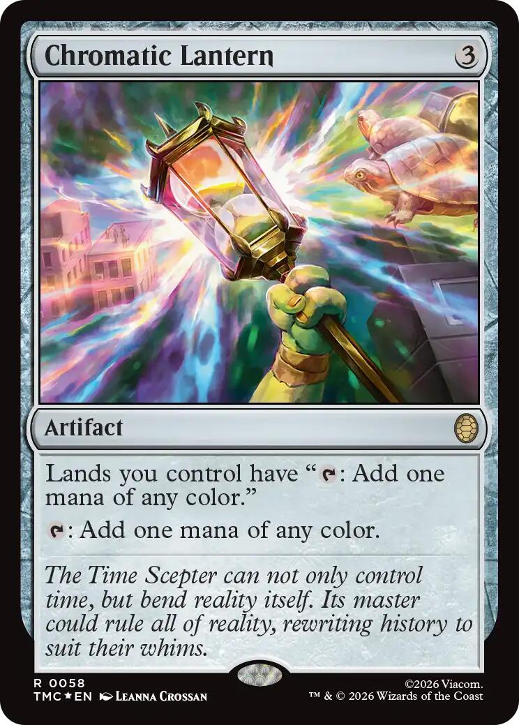 Chromatic Lantern (Surge Foil) [Teenage Mutant Ninja Turtles Commander] | Good Games Morley