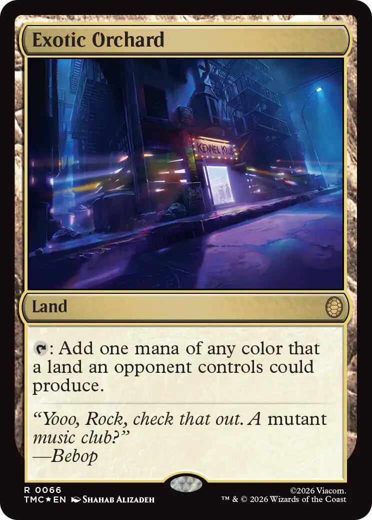 Exotic Orchard (Surge Foil) [Teenage Mutant Ninja Turtles Commander] | Good Games Morley