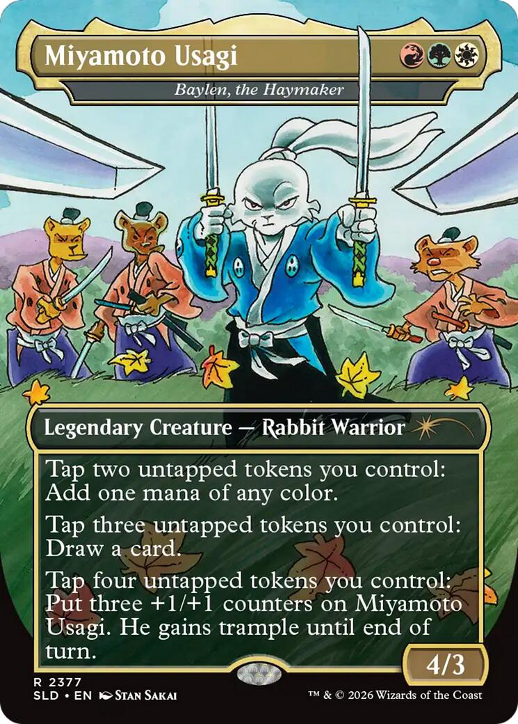 Miyamoto Usagi - Baylen, the Haymaker [Secret Lair Drop Series] | Good Games Morley