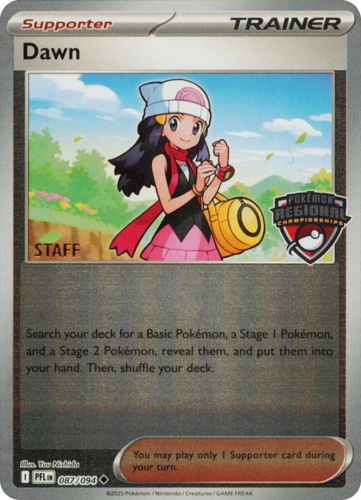 Dawn (087/094) (Regional Championship) [Staff] [League & Championship Cards] | Good Games Morley