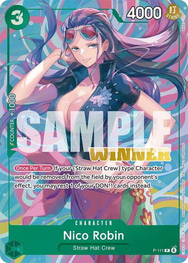 Nico Robin (Heroines Battle Winner Pack) [One Piece Promotion Cards] | Good Games Morley