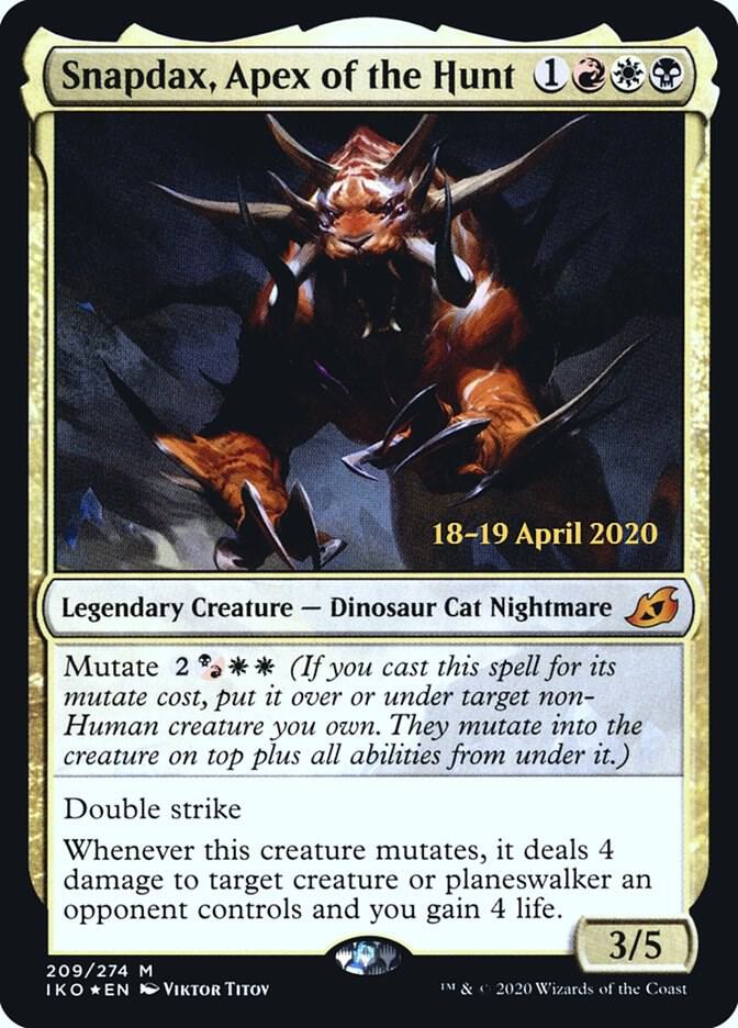 Snapdax Apex of the Hunt 209s/137 (Prerelease Cards)  - Foil | Good Games Morley