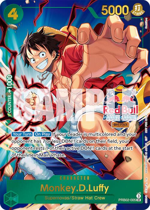 Monkey.D.Luffy (Red Bull Double Don!!) (Winner) [One Piece Promotion Cards] | Good Games Morley