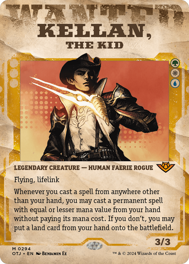 Kellan, the Kid (Showcase) [Outlaws of Thunder Junction] | Good Games Morley