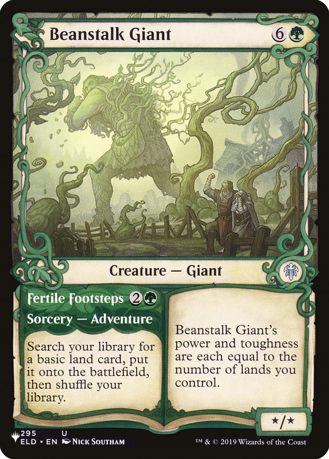 Beanstalk Giant // Fertile Footsteps (Showcase) [The List] | Good Games Morley