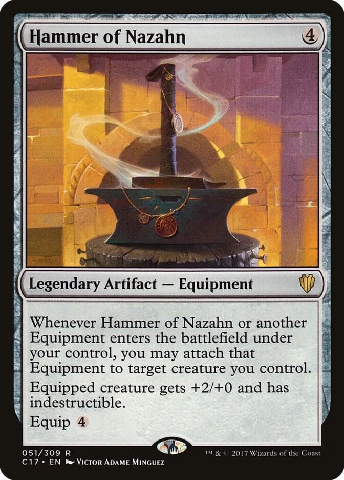 Hammer of Nazahn 51/309 (Commander 2017)  | Good Games Morley