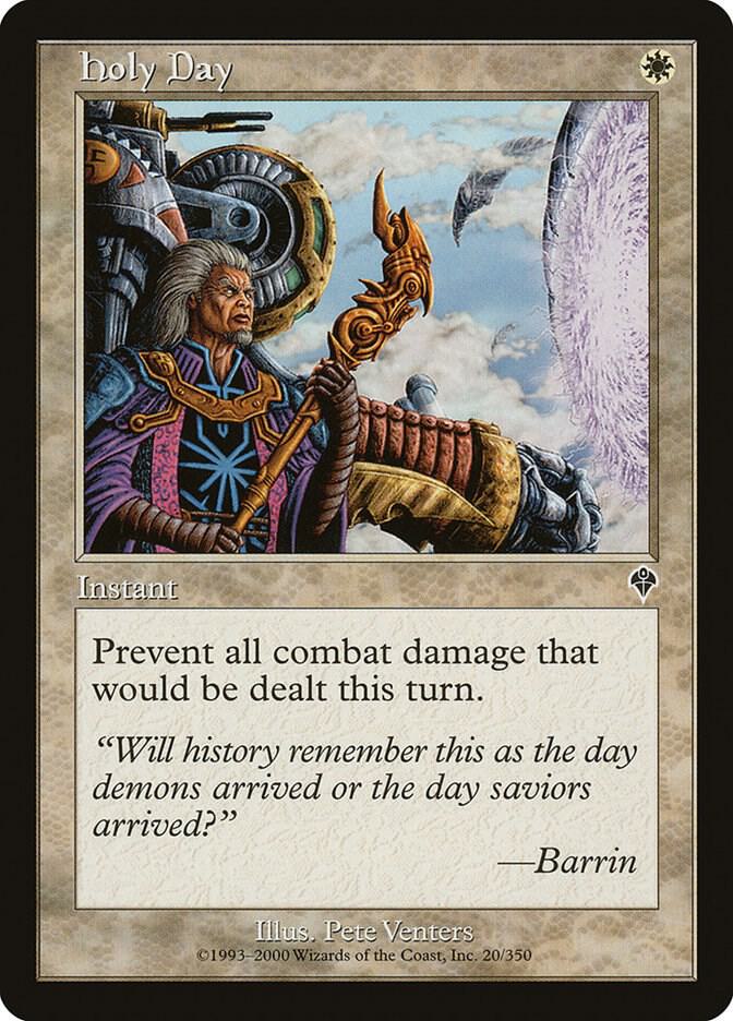 Holy Day 20/350 (Invasion)  - Foil | Good Games Morley