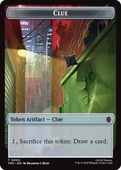 Clue // Rat Double-Sided Token [Teenage Mutant Ninja Turtles Commander Tokens] | Good Games Morley