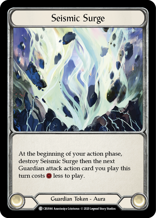 Seismic Surge [CRU044] (Crucible of War)  1st Edition Rainbow Foil | Good Games Morley