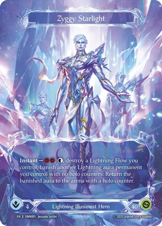 Zyggy Starlight (Marvel) [OMN001] (Omens of the Third Age)  Cold Foil | Good Games Morley
