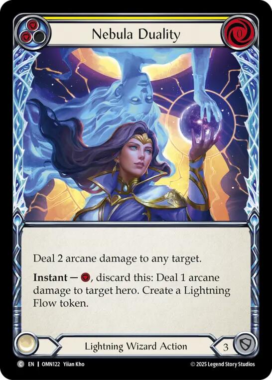 Nebula Duality (Yellow) [OMN122] (Omens of the Third Age) | Good Games Morley