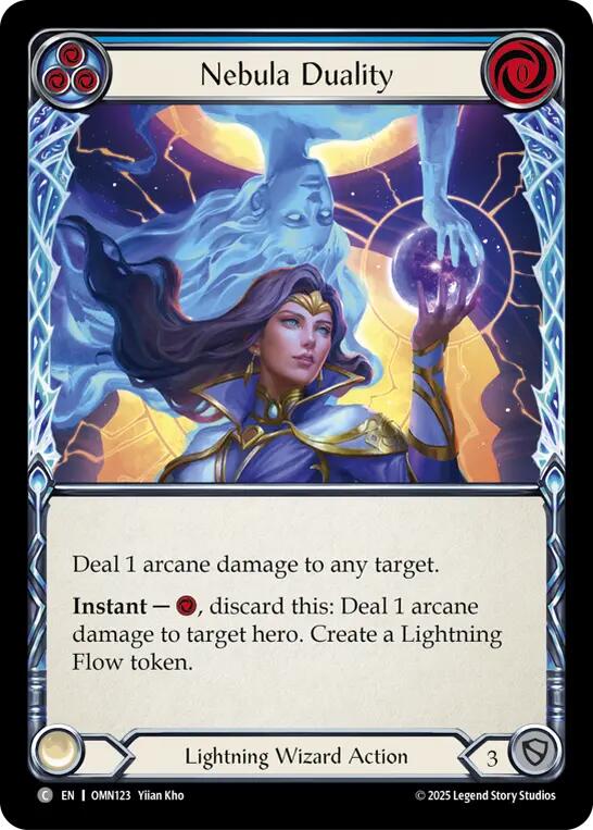 Nebula Duality (Blue) [OMN123] (Omens of the Third Age) | Good Games Morley