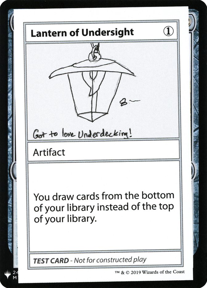 Lantern of Undersight [Mystery Booster Playtest Cards] | Good Games Morley