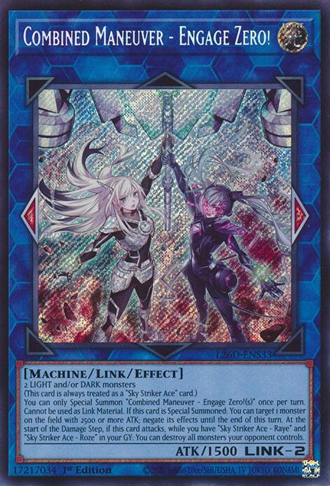 Combined Maneuver - Engage Zero! (Secret Rare) [L26D-ENS33] Secret Rare | Good Games Morley