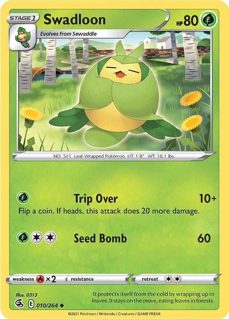 Swadloon (010/264) [Sword & Shield: Fusion Strike] | Good Games Morley