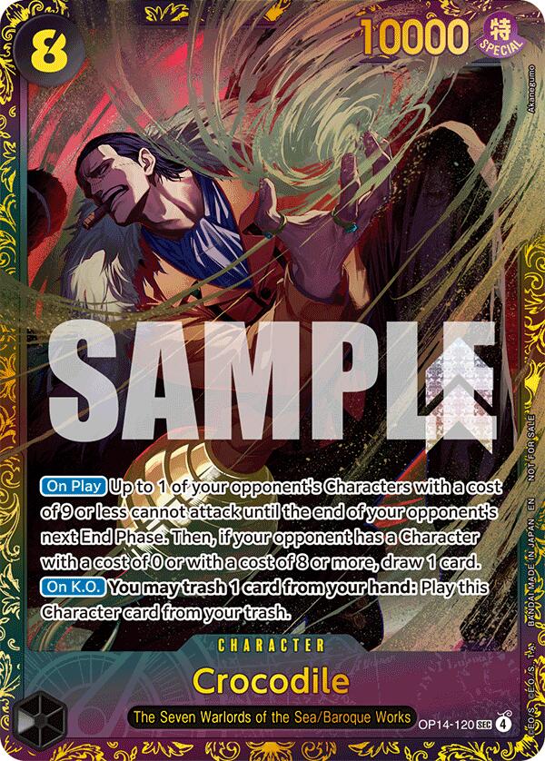 Crocodile (OP14-120) (CS26-27 Regionals Season 1) [One Piece Promotion Cards] | Good Games Morley