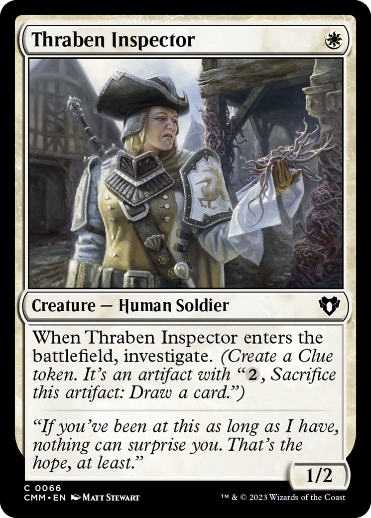 Thraben Inspector [Commander Masters] | Good Games Morley