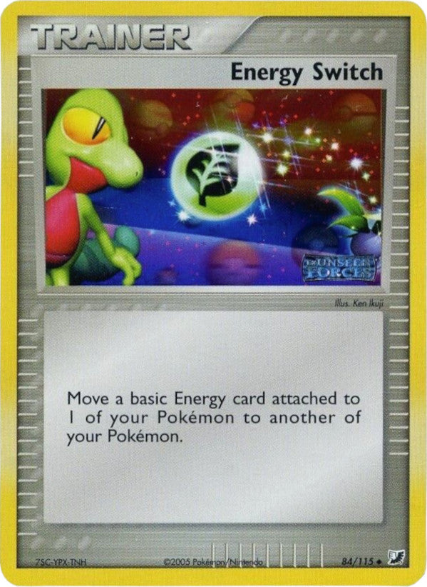 Energy Switch (84/115) (Stamped) [EX: Unseen Forces] | Good Games Morley