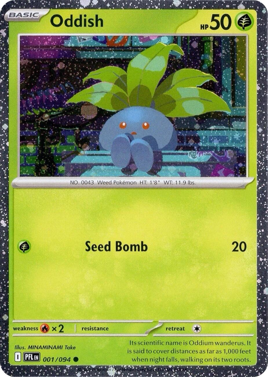 Oddish (001/094) (Cosmos Holo) [Miscellaneous Cards] | Good Games Morley