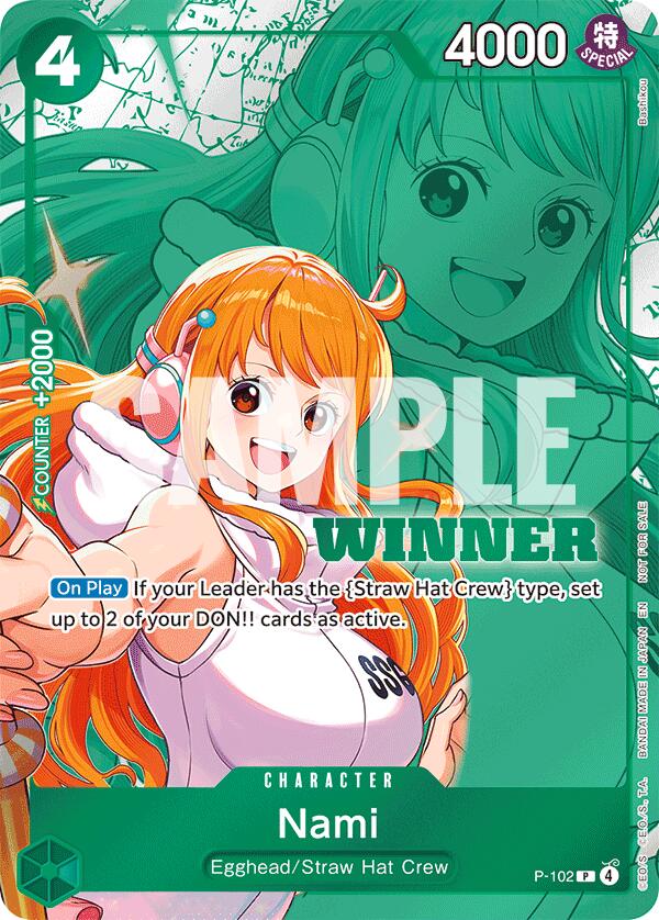 Nami (Winner Pack 2026 Vol. 2) [One Piece Promotion Cards] | Good Games Morley
