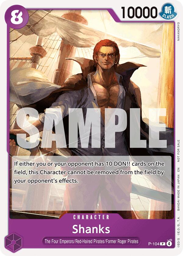 Shanks (Tournament Pack 2026 Vol. 2) [One Piece Promotion Cards] | Good Games Morley