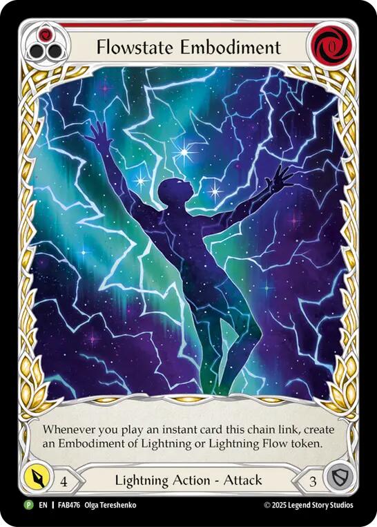 Flowstate Embodiment [FAB476] (Promo)  Cold Foil | Good Games Morley