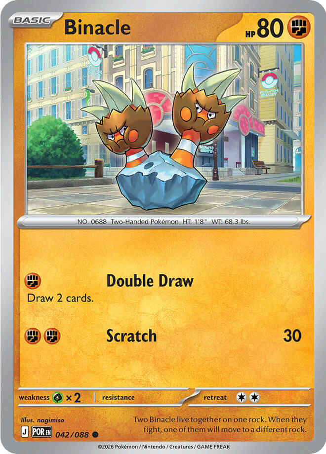 Binacle (042/088) [Mega Evolution: Perfect Order] | Good Games Morley