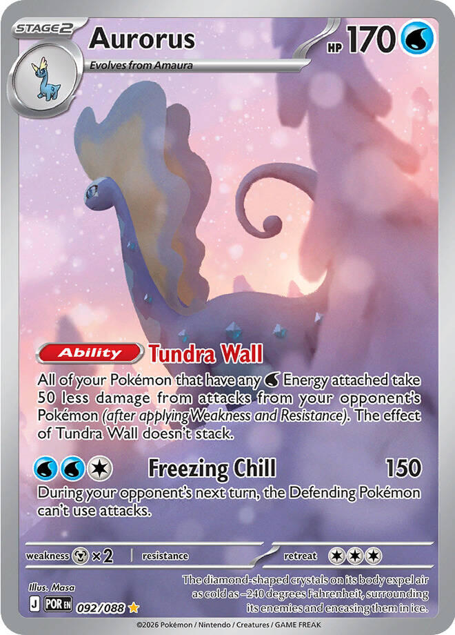 Aurorus (092/088) [Mega Evolution: Perfect Order] | Good Games Morley