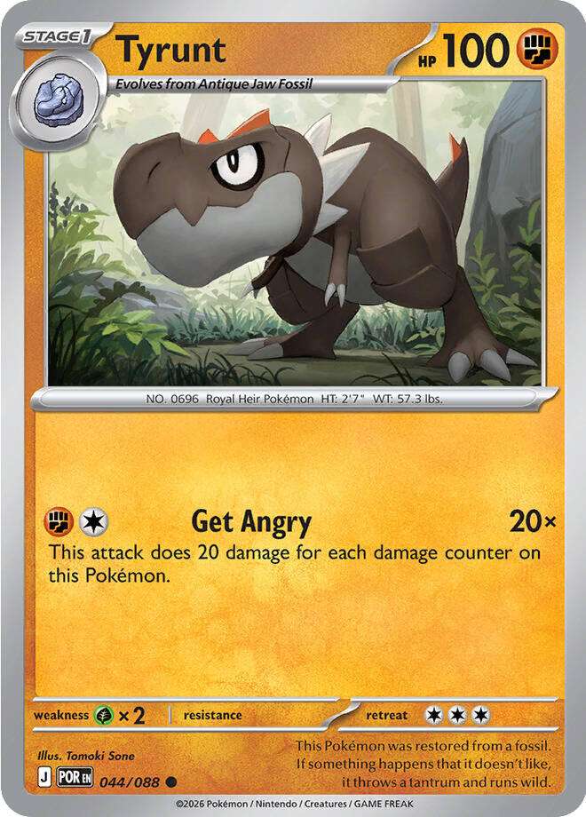 Tyrunt (044/088) [Mega Evolution: Perfect Order] | Good Games Morley