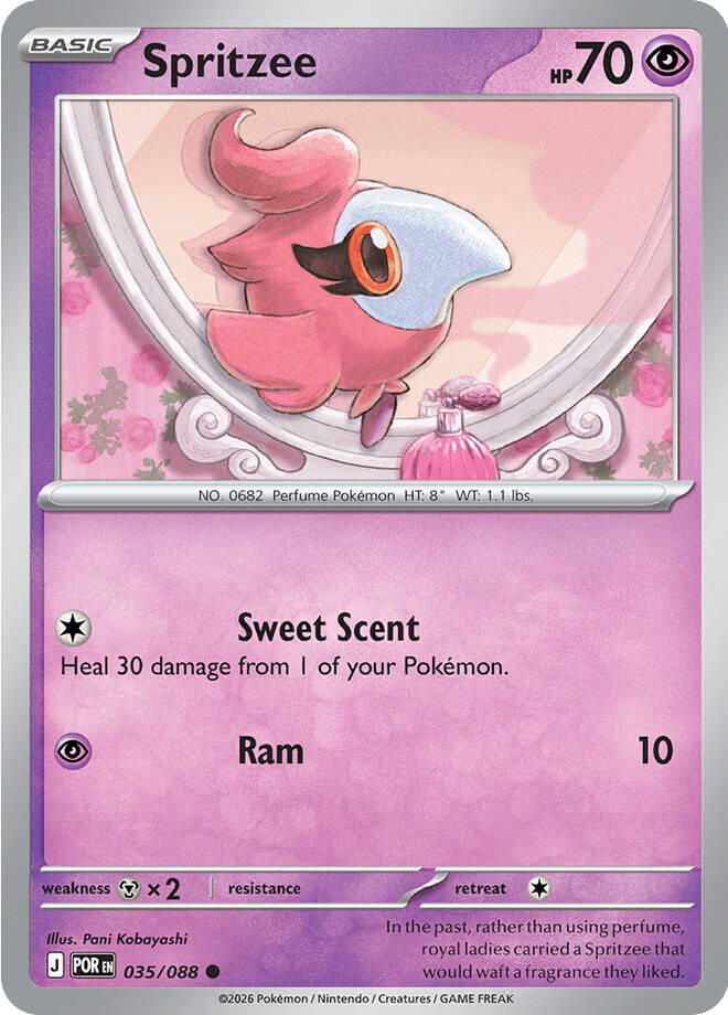 Spritzee (035/088) [Mega Evolution: Perfect Order] | Good Games Morley