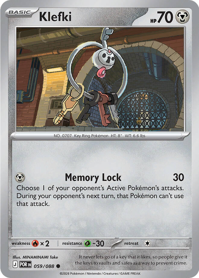 Klefki (059/088) [Mega Evolution: Perfect Order] | Good Games Morley